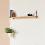 MIMA Shelving 1 shelf set with hanging plant