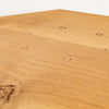 detail of wedged joints on table top